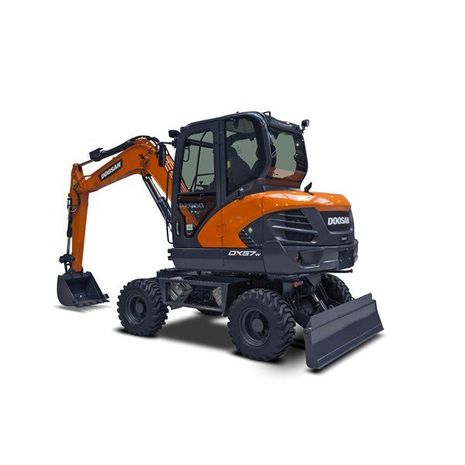 Buy DOOSAN - 5.5 Ton Excavator (Wheel) Online | Machinery for Rent | Qetaat.com