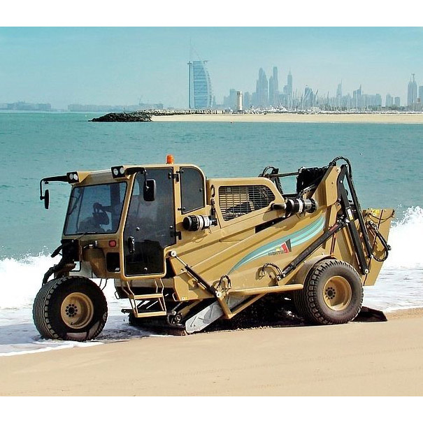 Hire Beach Cleaner Online | Qetaat.com | First construction & industrial platform in Bahrain