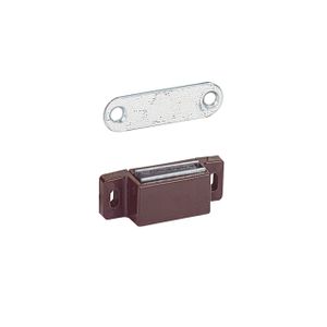 Hettich - Magnetic Catches With Plastic Housing (White)