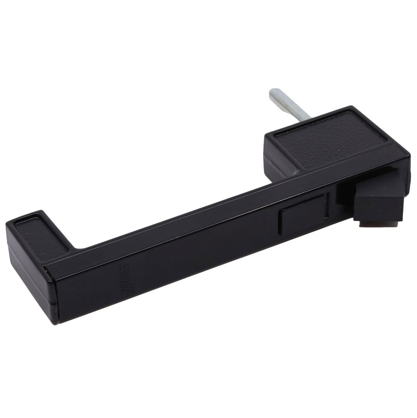 Buy SLIDING WINDOW CENTRE HANDLE SOFI WITH OUT KEY BLACK RAL 9005 Online | Construction Finishes | Qetaat.com