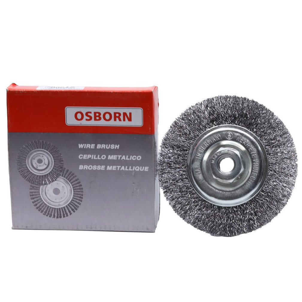 Buy OSBORN STAINLES TWISTED WIRE WHEEL BRUSH 115MM Online Power Tools