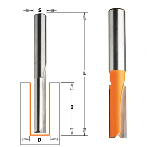 Buy CMT- Straight Bit TCT S=6 D=14x31,7x60 Online | Power Tools | Qetaat.com