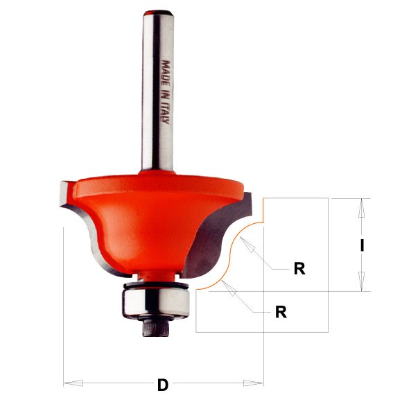 Buy CMT- Ogee Bit S=12 D=28.7 R=4 Online | Power Tools | Qetaat.com