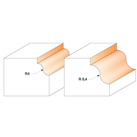 Buy CMT- Ogee Bit S=12 D=28.7 R=4 Online | Power Tools | Qetaat.com