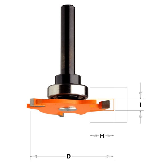 Buy CMT- Slot Cutter W/arbor Z3 HM S=8 D=47.6x3 Online | Power Tools | Qetaat.com