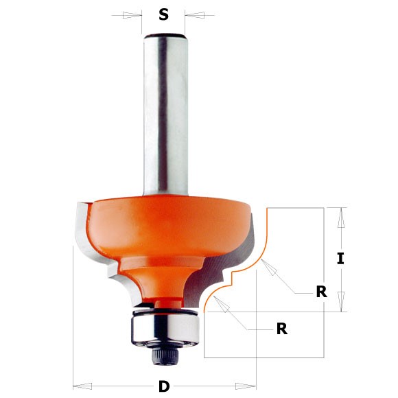 Buy CMT- Classical Ogee Bit: S=8 D=28.7x13 Online | Power Tools | Qetaat.com
