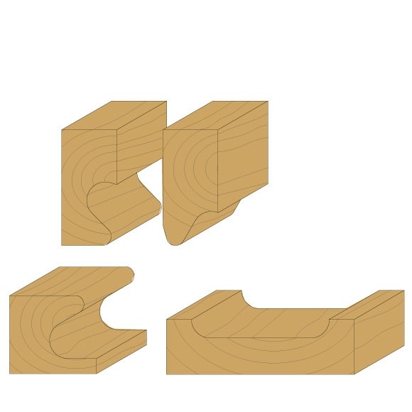 Cmt- Hw Finger Pull Router Bit S=8 D=19.05X19.05 Z=2