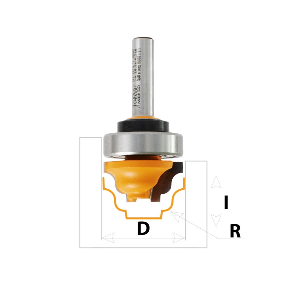 Buy CMT- Classical Panel Ogee TCT S=8 D=28.6x14.3 Online | Power Tools | Qetaat.com