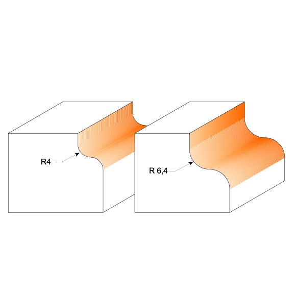 Buy CMT- Ogee Bit HW S=8 D=28.7x13 Online | Power Tools | Qetaat.com