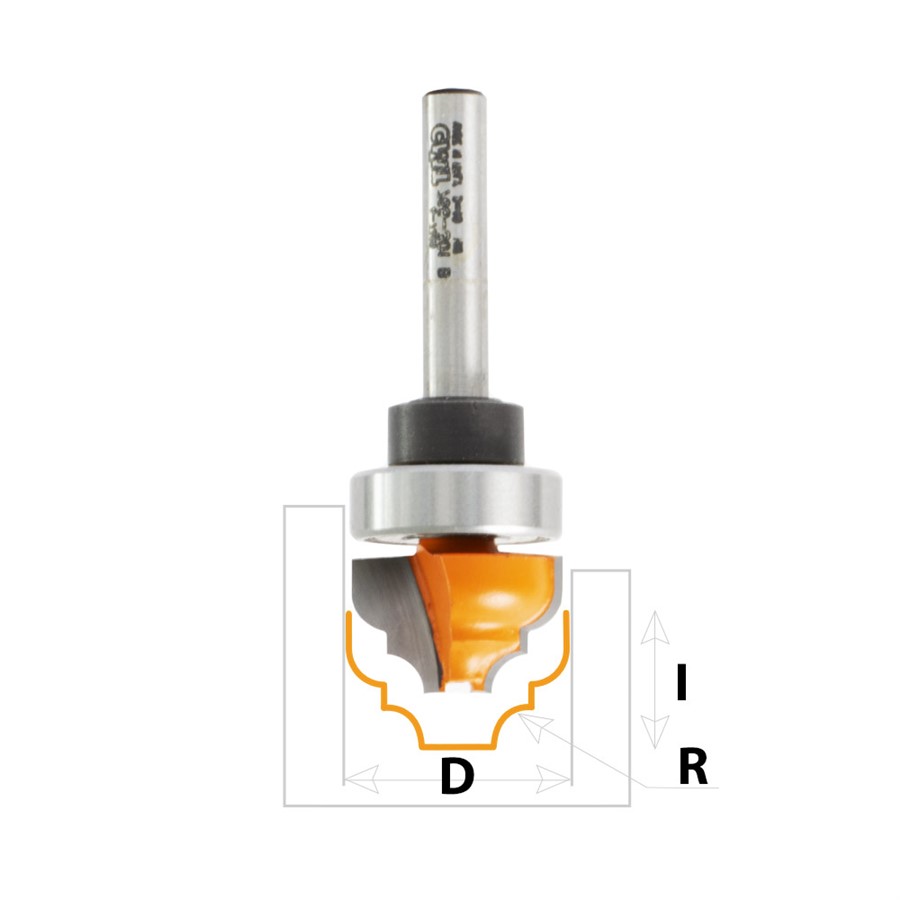 Buy CMT- Classical Ogee S=8 D=28.6x13.3 Online | Power Tools | Qetaat.com
