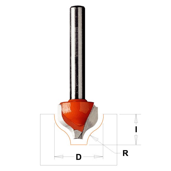 Buy CMT- Decorative Ogee Bit TCT S=12 D=19x11 Online | Power Tools | Qetaat.com