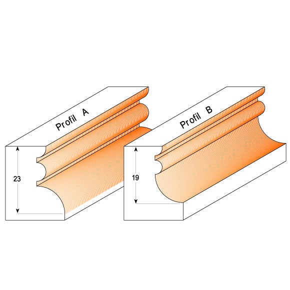 Buy CMT Molding System HW S=12 D=31.7x19 -B- Online | Power Tools | Qetaat.com