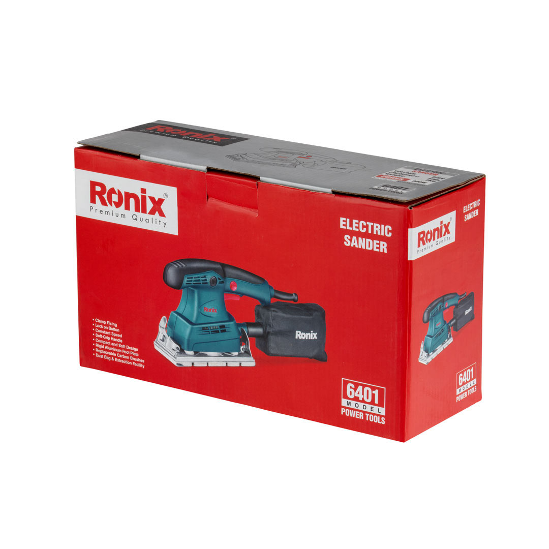 Buy Ronix Electric Sander Size:93x185mm/300watts - RH-6401 Online | Power Tools | Qetaat.com