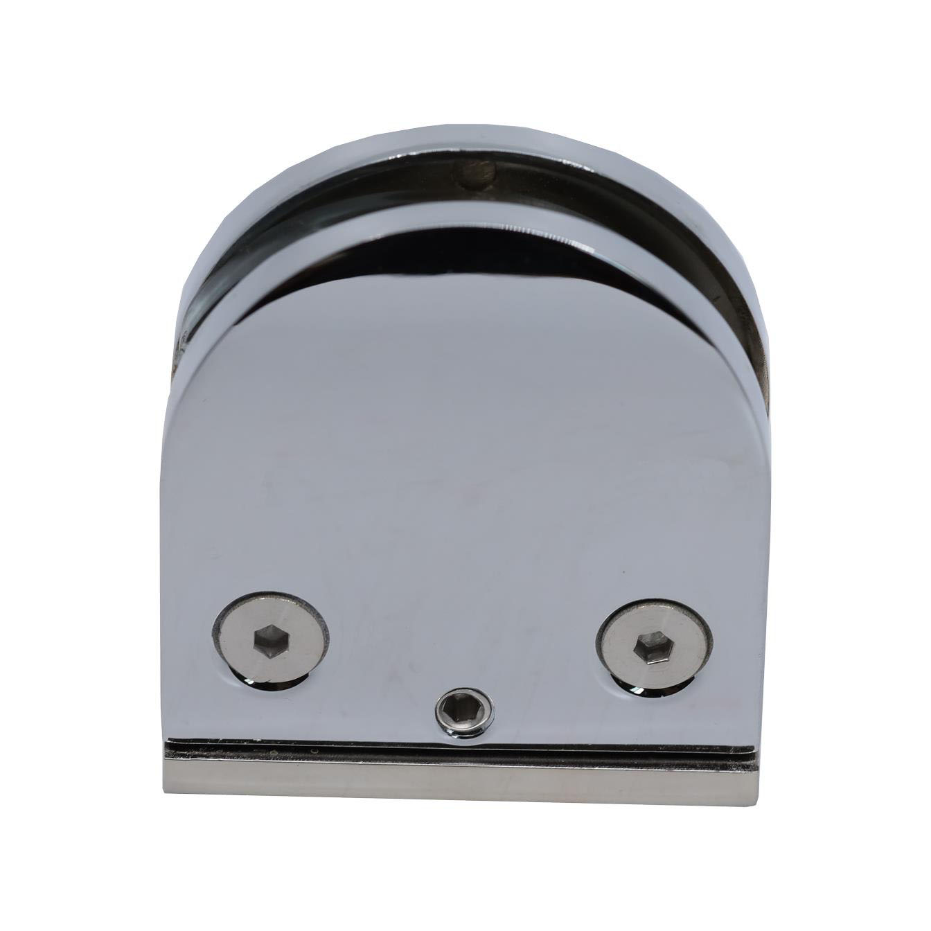 Glass Rail Bracket/Zinc/Long Round Matt (Dl62A - Grb62A)