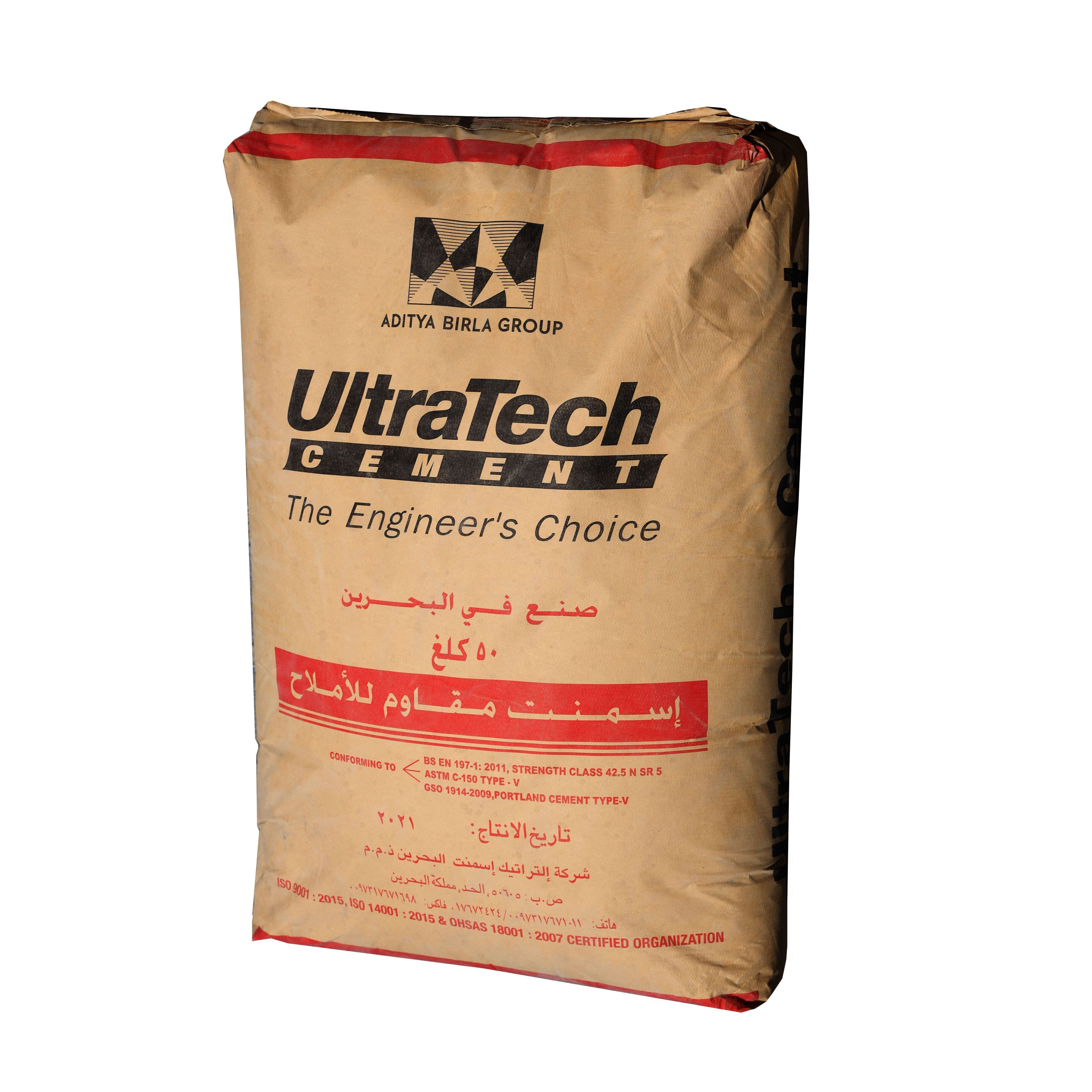 Buy Ultratech Cement Bag SRC - 50KG Online | Construction Building ...