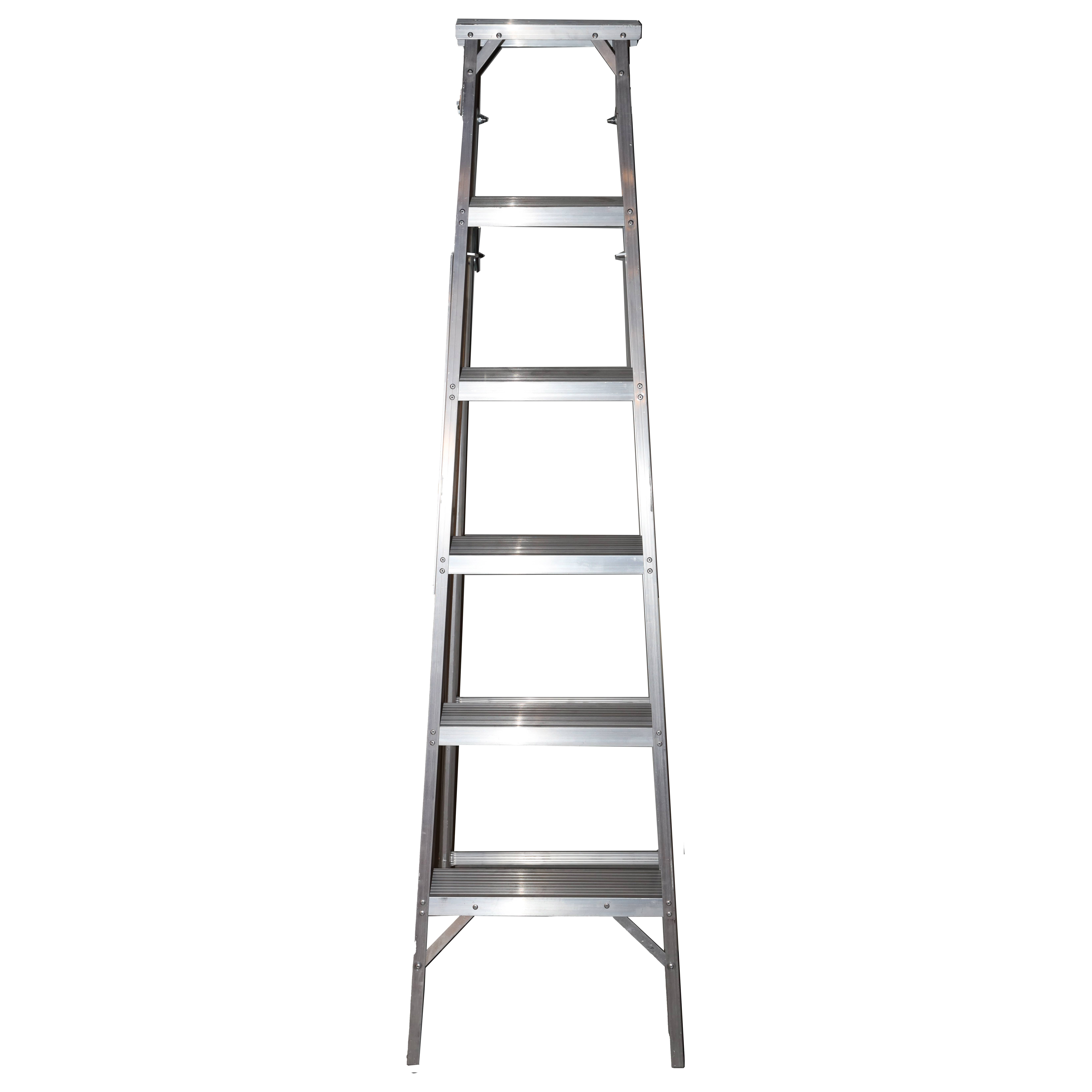 Buy Aluminium Ladder - 6 Steps Online | Qetaat.com | First construction & industrial platform in Bahrain