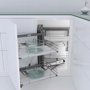 Corner Pull Out Solid Base Storage