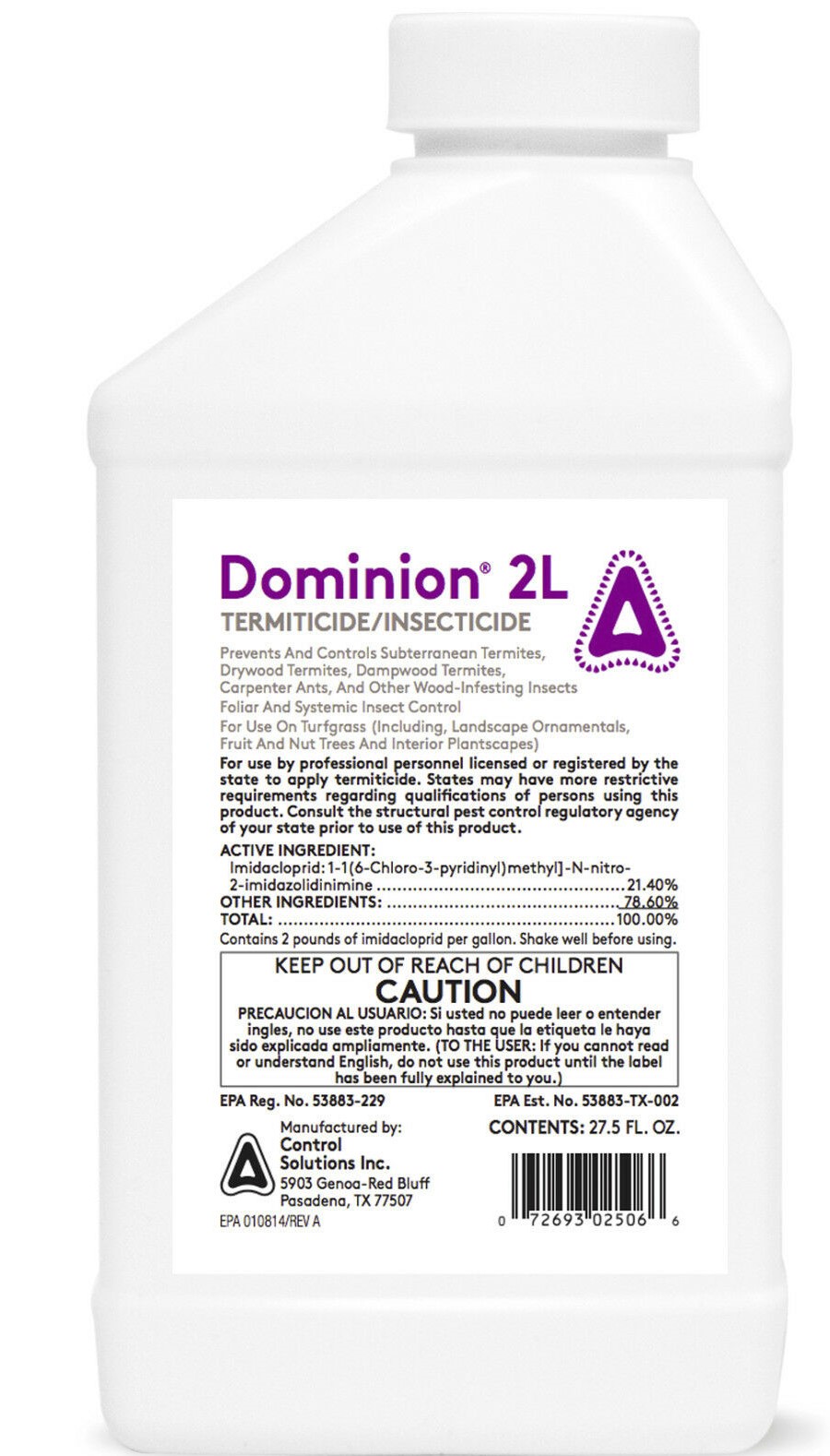 Buy Dominion - 2L-27.5oz - 1000ml Online | Construction Cleaning and Services | Qetaat.com