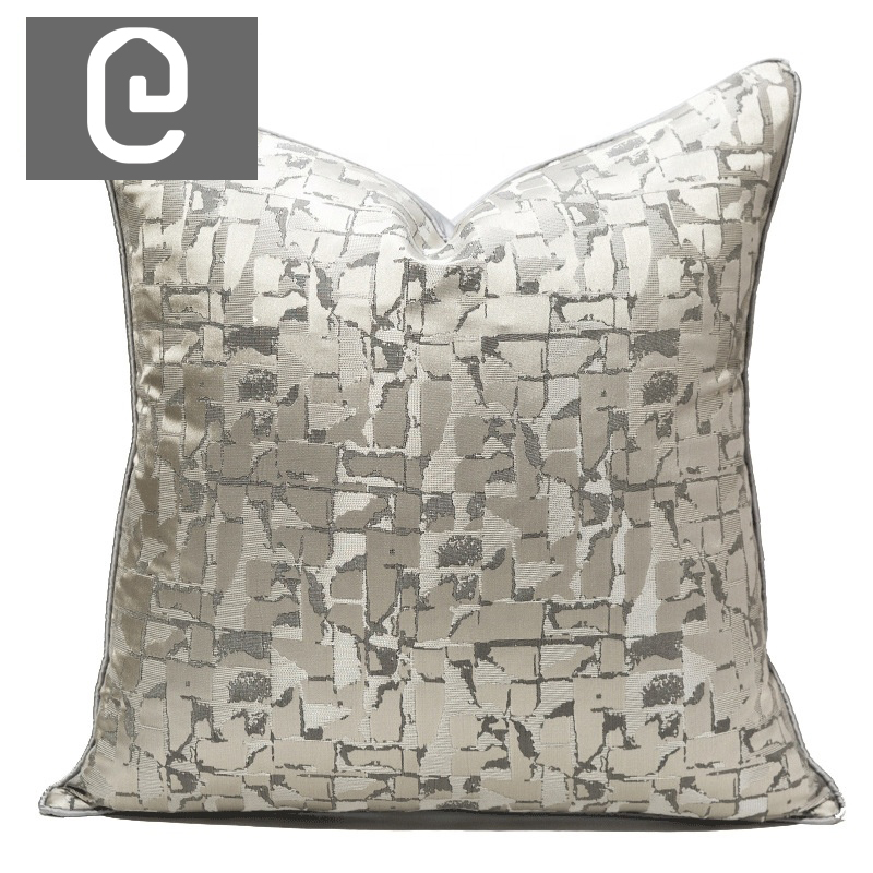 Buy Platinum Broken Cushion - 50*50cm Online | Living Room Furniture | Qetaat.com
