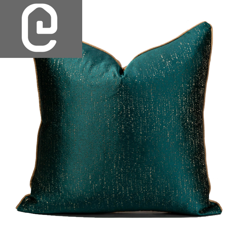 Buy Green Gold Cushion - 50*50cm Online | Living Room Furniture | Qetaat.com