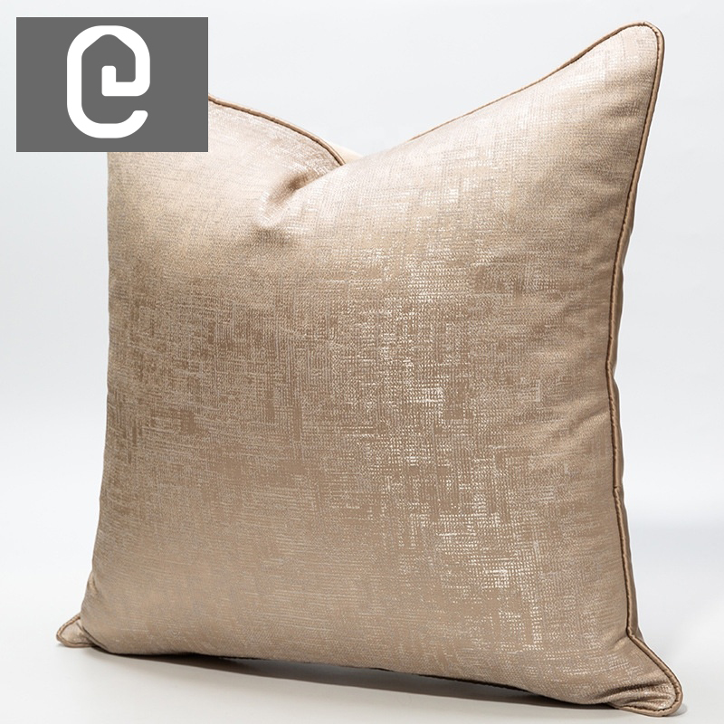 Buy Champagne Pearl Cushion - 50*50cm Online | Living Room Furniture | Qetaat.com