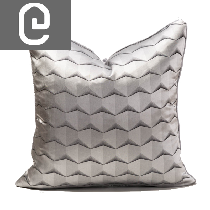 Buy Silver Grey Cushion - 50*50cm Online | Living Room Furniture | Qetaat.com