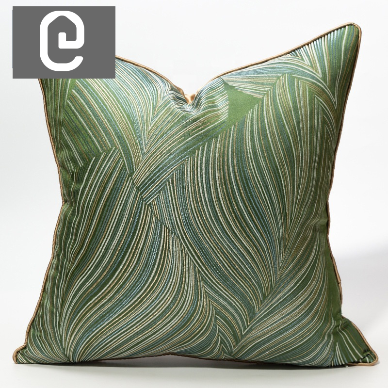 Buy Green Natural Cushion - 50*50cm Online | Living Room Furniture | Qetaat.com
