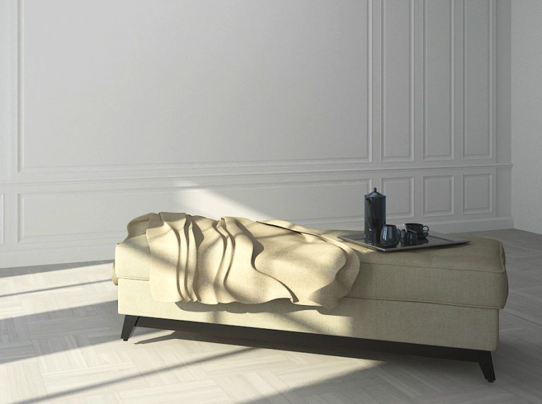 Buy BAMBOO - BENCH SEAT - SMOOTH BEIGE Online | Living Room Furniture | Qetaat.com