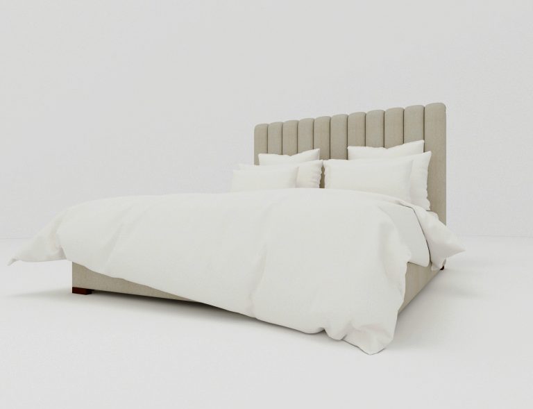 Buy BIRCH - BED - BEIGE Online | Bedroom Furniture | Qetaat.com