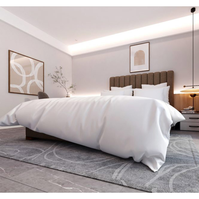 Buy BIRCH - BED - BROWN Online | Bedroom Furniture | Qetaat.com