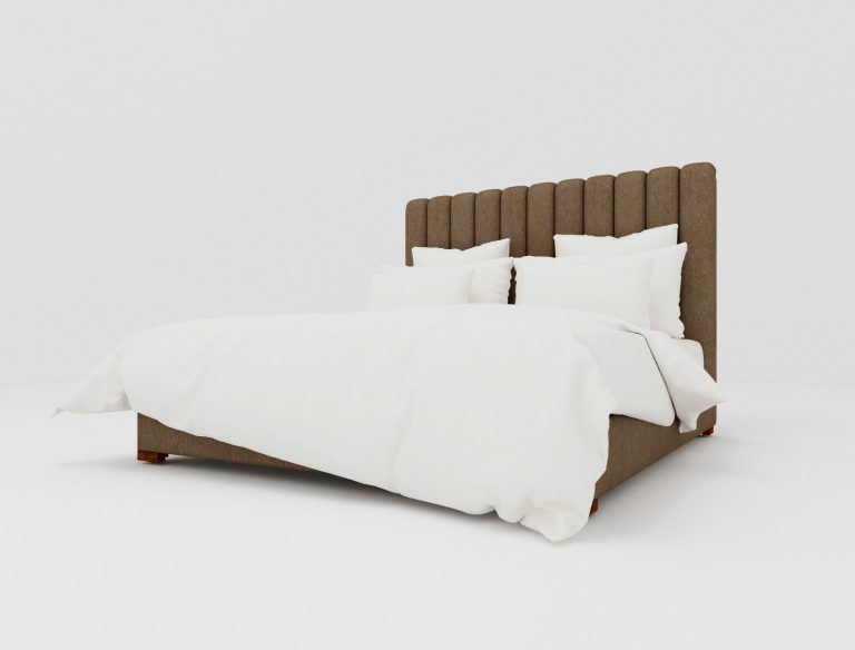 Buy BIRCH - BED - BROWN Online | Bedroom Furniture | Qetaat.com