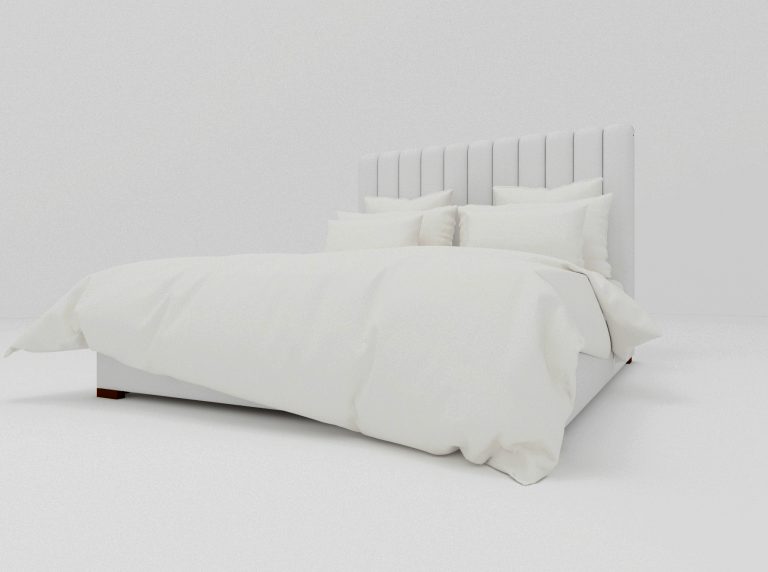 Buy BIRCH - BED - WHITE Online | Bedroom Furniture | Qetaat.com