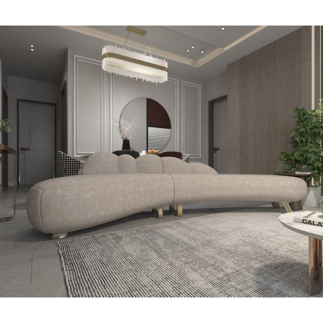 Buy DALIA - SOFA - BEIGE Online | Living Room Furniture | Qetaat.com