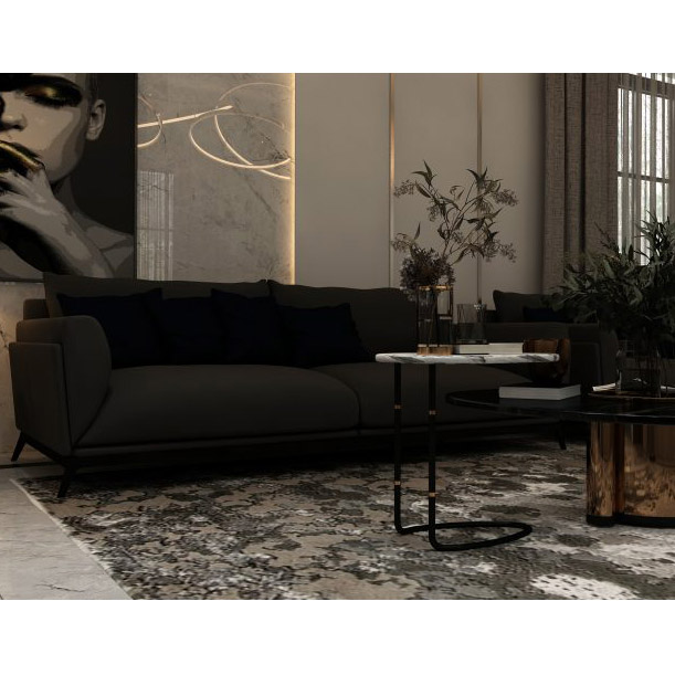 Buy FUCHSIA - SOFA - DARK GRAY Online | Living Room Furniture | Qetaat.com