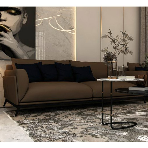 Buy FUCHSIA - SOFA - BROWN Online | Living Room Furniture | Qetaat.com