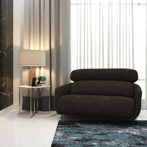 Buy HARBELL - SOFA - SMOOTH BROWN Online | Living Room Furniture | Qetaat.com