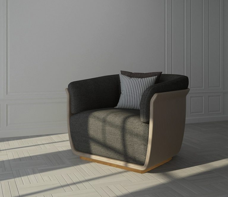 Buy HYDRANGEA - SOFA - DARK GRAY Online | Living Room Furniture | Qetaat.com