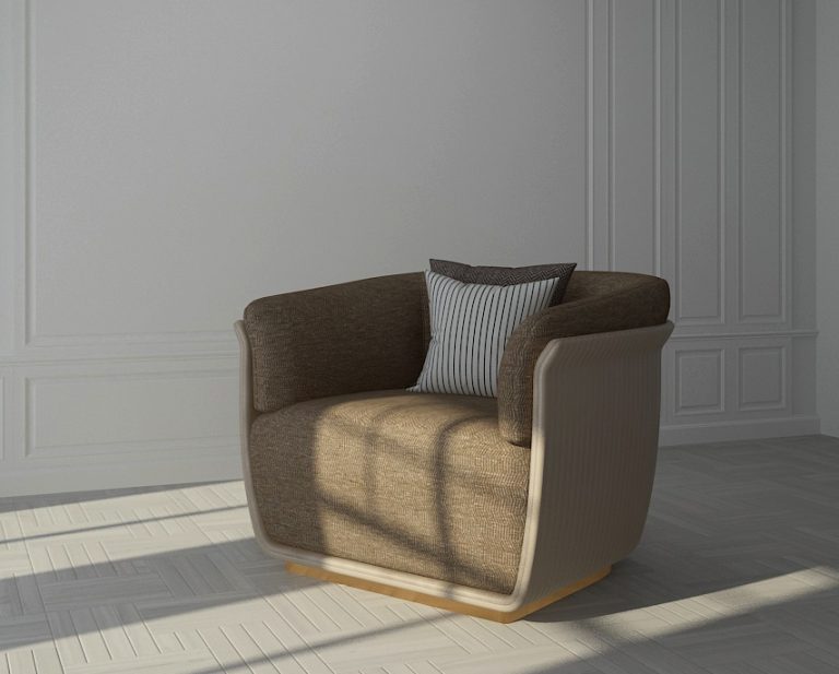 Buy HYDRANGEA - SOFA - BROWN Online | Living Room Furniture | Qetaat.com
