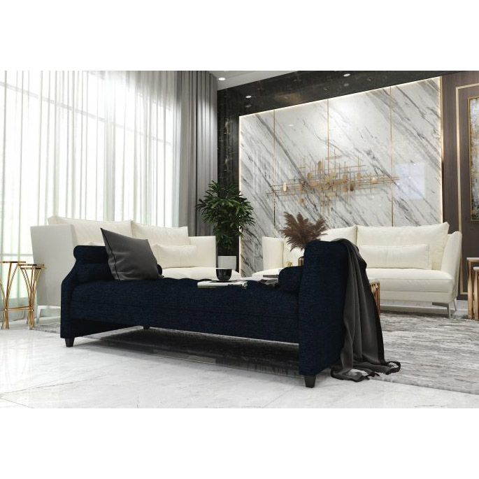 Buy INDIGO - BENCH SEAT - BLUE Online | Living Room Furniture | Qetaat.com