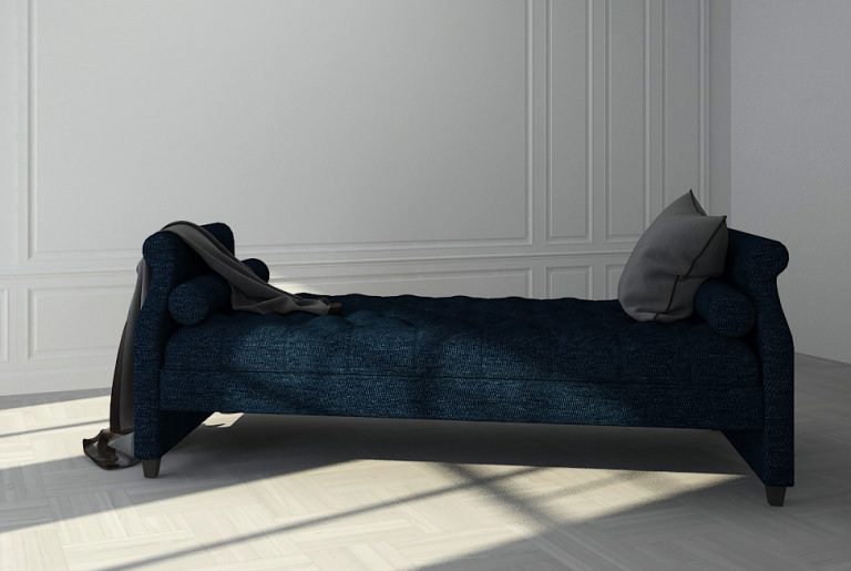 Buy INDIGO - BENCH SEAT - BLUE Online | Living Room Furniture | Qetaat.com