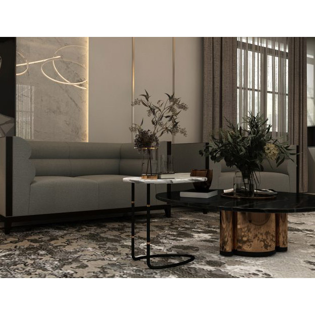 Buy IRIS - 2 SEATER SOFA - LIGHT GRAY Online | Living Room Furniture | Qetaat.com
