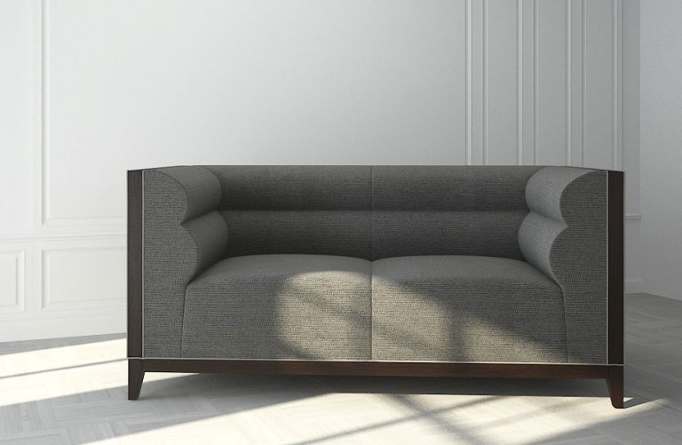 Buy IRIS - 2 SEATER SOFA - DARK GRAY Online | Living Room Furniture | Qetaat.com