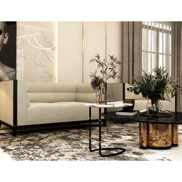 Buy IRIS - 2 SEATER SOFA - OFF WHITE Online | Living Room Furniture | Qetaat.com