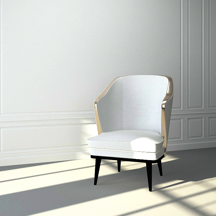 Buy IVY - ARMCHAIR - WHITE Online | Living Room Furniture | Qetaat.com
