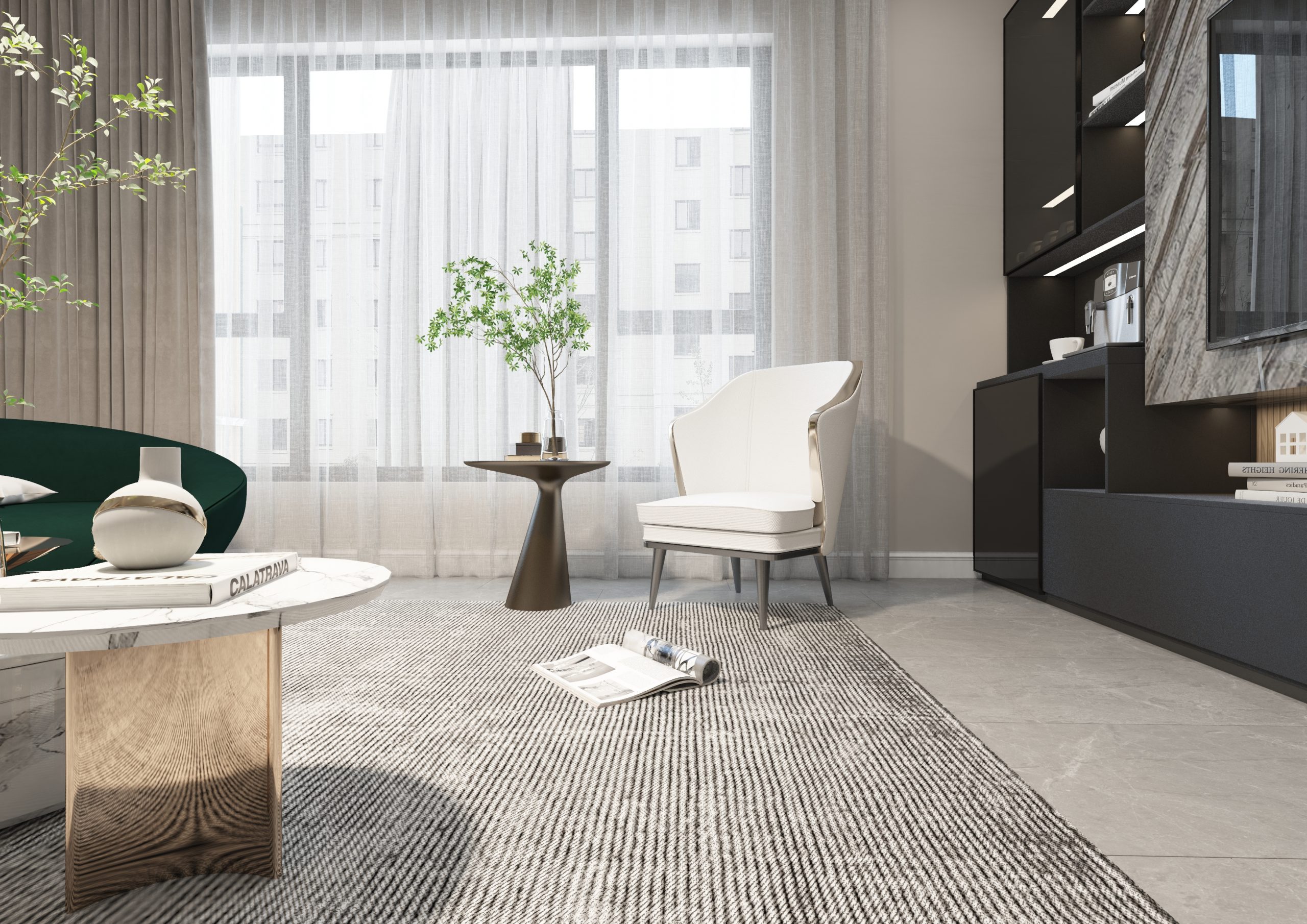 Buy IVY - ARMCHAIR - WHITE Online | Living Room Furniture | Qetaat.com