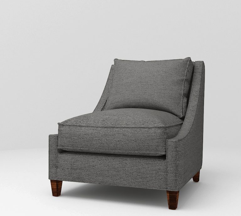 Buy KINGFISHER - ARMCHAIR - DARK GRAY Online | Living Room Furniture | Qetaat.com