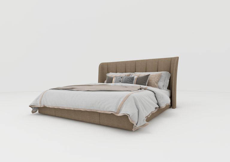 Buy LARKSPUR - BED - BROWN Online | Bedroom Furniture | Qetaat.com