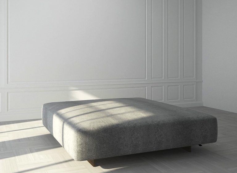 Buy LAVENDER - BENCH SEAT - VELVET GRAY Online | Living Room Furniture | Qetaat.com
