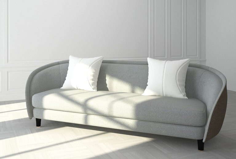 Buy LILAC - 2 SEAT SOFA - LIGHT GRAY Online | Living Room Furniture | Qetaat.com