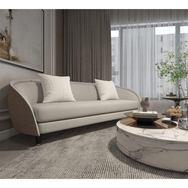 Buy LILAC - 2 SEAT SOFA - LIGHT GRAY Online | Living Room Furniture | Qetaat.com